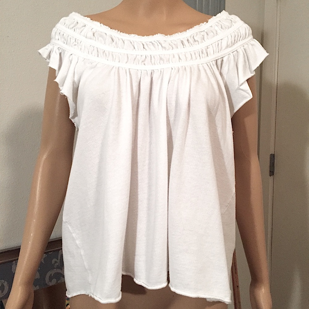 Free People Coconut Ruffle Top - Picture 5 of 13